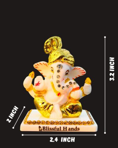 Ganesh Ji Murti for Car Dashboard - Image 3