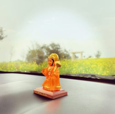 Hanuman Ji Idol For Car Dashboard - Image 3