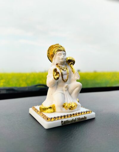 Hanuman Ji Murti For Car Dashboard